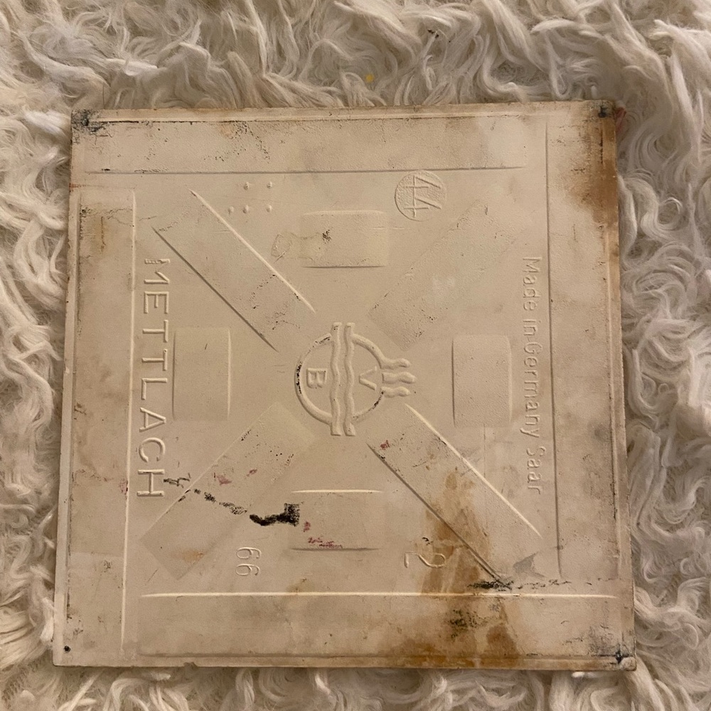Vintage German Ceramic Sparrow Tile Art - Picture 3 of 4